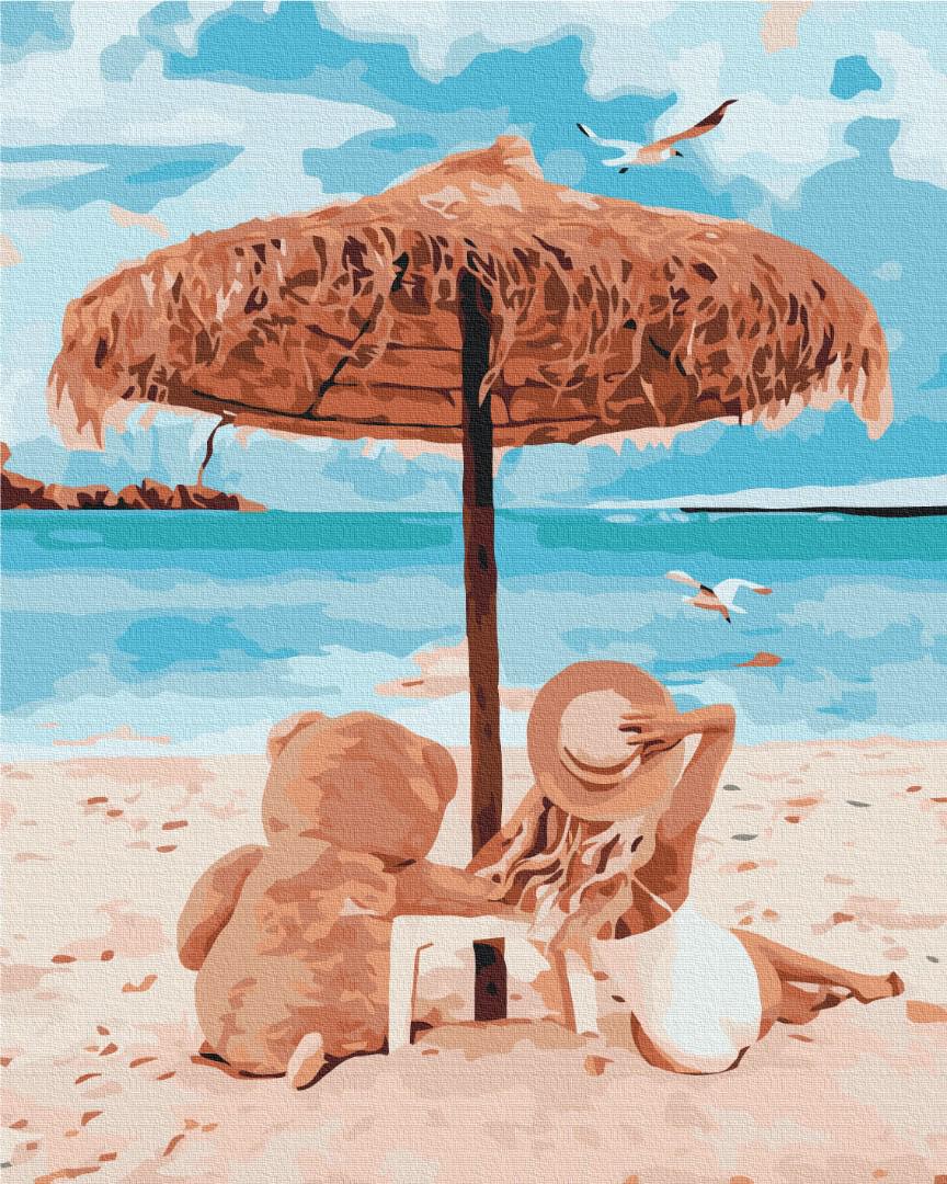 Картина за номерами Brushme Відпочинок комфортний 40x50 см (BS38365)