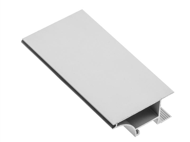 Профиль для торца полки GTV алюминиевый анодированный 2 м (PA-GLAXWN-AL)