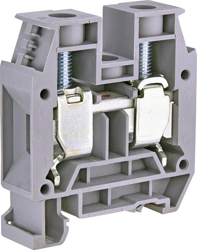 Клема гвинтова набірна ETI ESC-CBC.35 101А 35 мм2 х 56х16х63 мм Сірий (3903005)