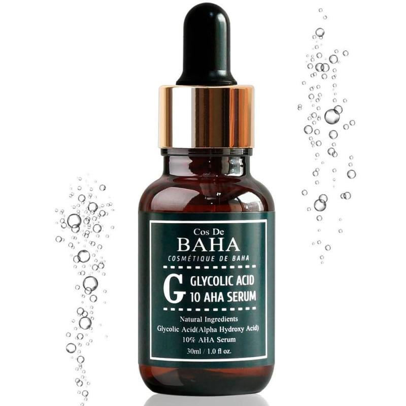 Сироватка з гліколевою кислотою Cos De Baha Glycolic Acid 10 AHA Serum 30 мл (8809240317839)