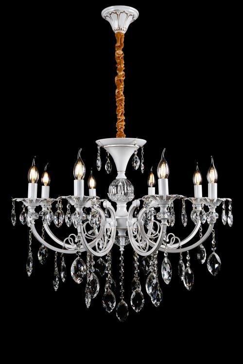 Люстра свеча Ray L29953/8 LWT+GD (IR006965)