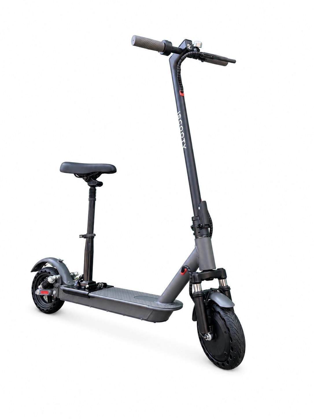 Электросамокат iScooty M365 PRO MAX 600W 12,4Ah с амортизаторами и сиденьем (54641881)
