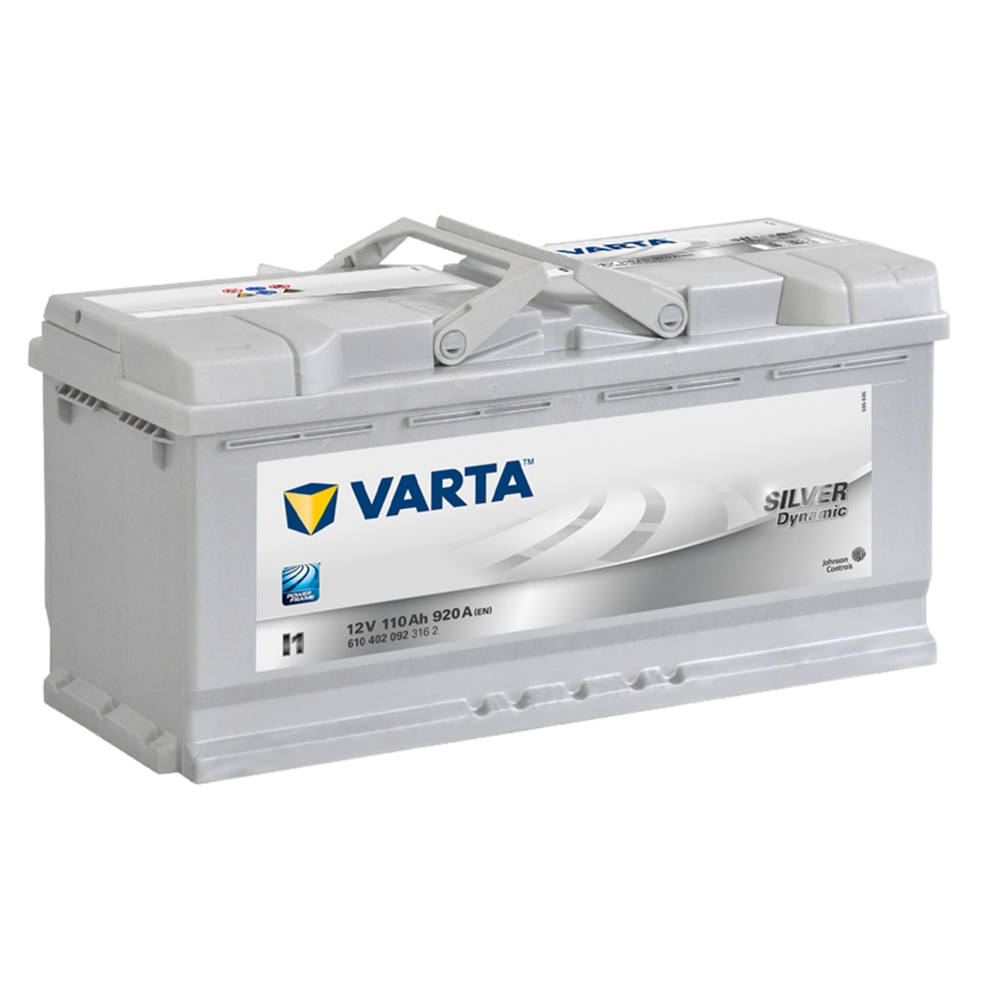 Аккумулятор Varta Silver Dynamic 110 Ah/12V 0 плюс справа - фото 1