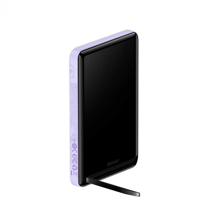 Повербанк BASEUS 10000 mAh Type-C 20W 3A PD/QC Purple (13968410) - фото 8 Повербанк BASEUS 10000 mAh Type-C 20W 3A PD/QC Purple (13968410) - фото 8