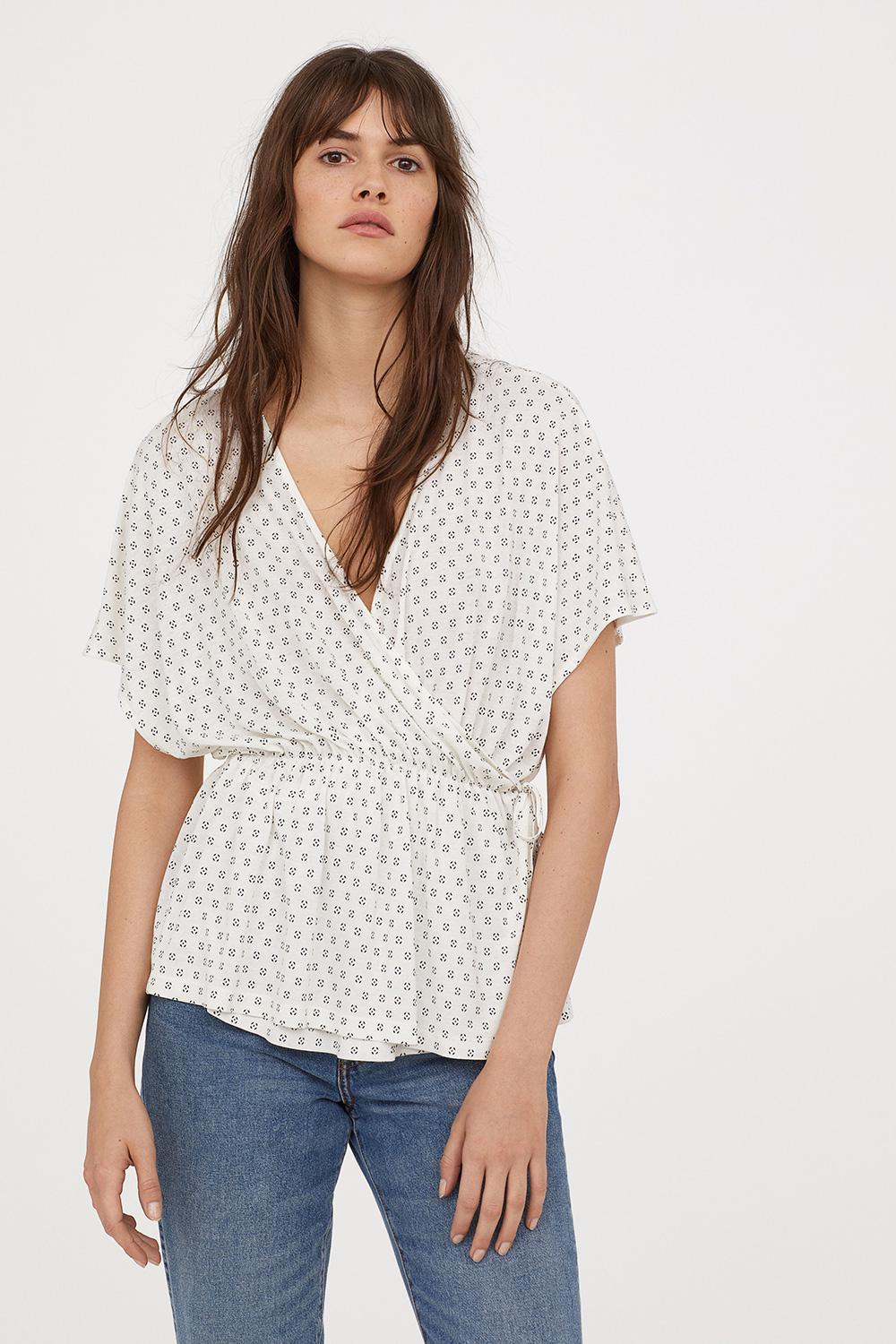 Блуза XS Білий (6392737RP3)