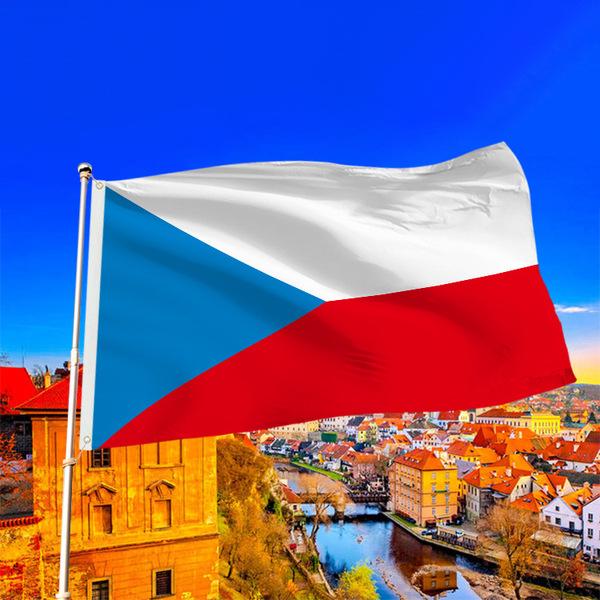 Прапор Чехії Resteq поліестер 150х90 см (VA-1430294228) - фото 4 Прапор Чехії Resteq поліестер 150х90 см (VA-1430294228) - фото 4