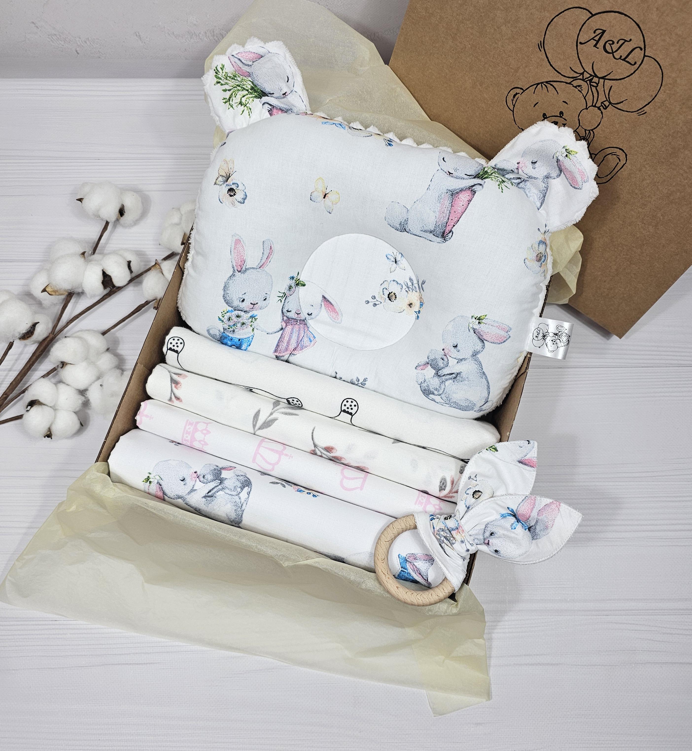 Подарочный набор A.L.Babybox Зайчик с мамой Белый (NA 27208325)