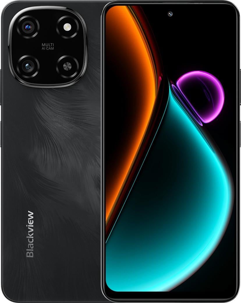 Смартфон Blackview Color 6 8/256 Гб Global Version Midnight Black (3169923710)