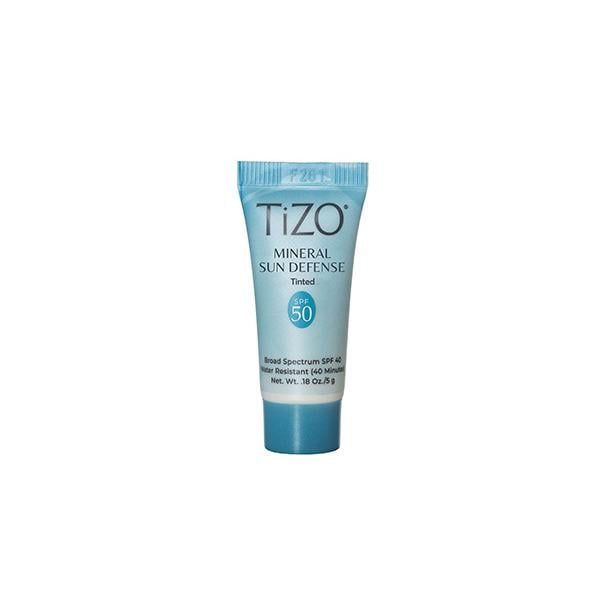Крем солнцезащитный с оттенком TiZO Mineral Sun Defense Tinted SPF 50 минеральный 5 г (27828258)