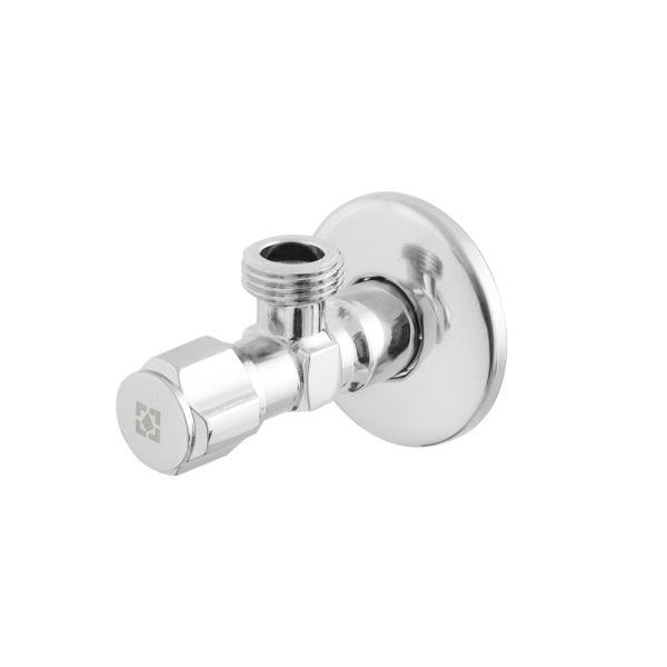 Кран приладовий кутовий Raftec 1/2'x3/4' Silver (VFE0102)