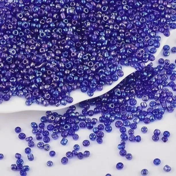 Бисер Бензиновый 2 мм 50 г Электрик (БР0002б20)