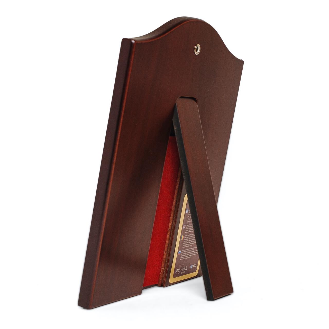 Ікона Семистрільна Божа Матір у срібній рамці позолочена 20х25 см - фото 5 Ікона Семистрільна Божа Матір у срібній рамці позолочена 20х25 см - фото 5