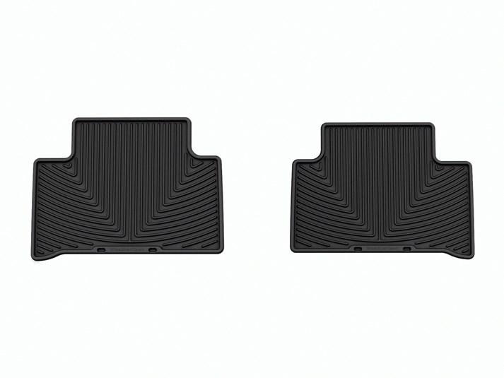 Коврики автомобильные задние резиновые WeatherTech W546 Kia Sorento 2021 Черный (1945753701)