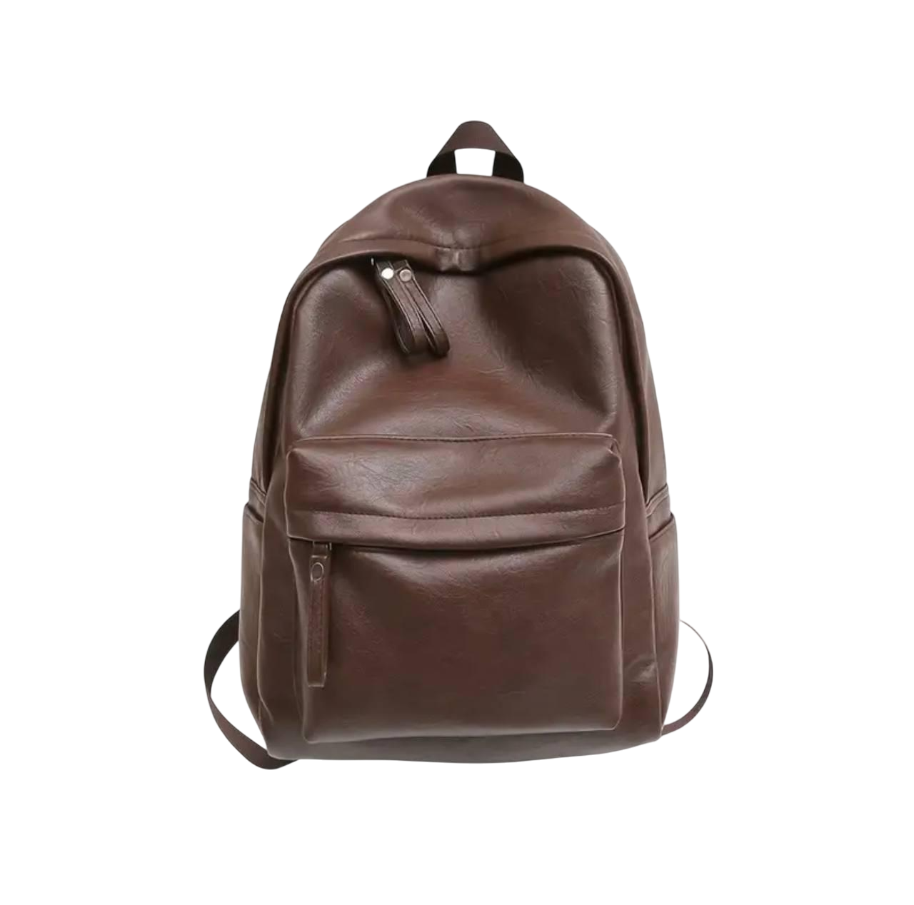 Рюкзак шкіряний шкільний 5-11 клас для ноутбука Бордовий