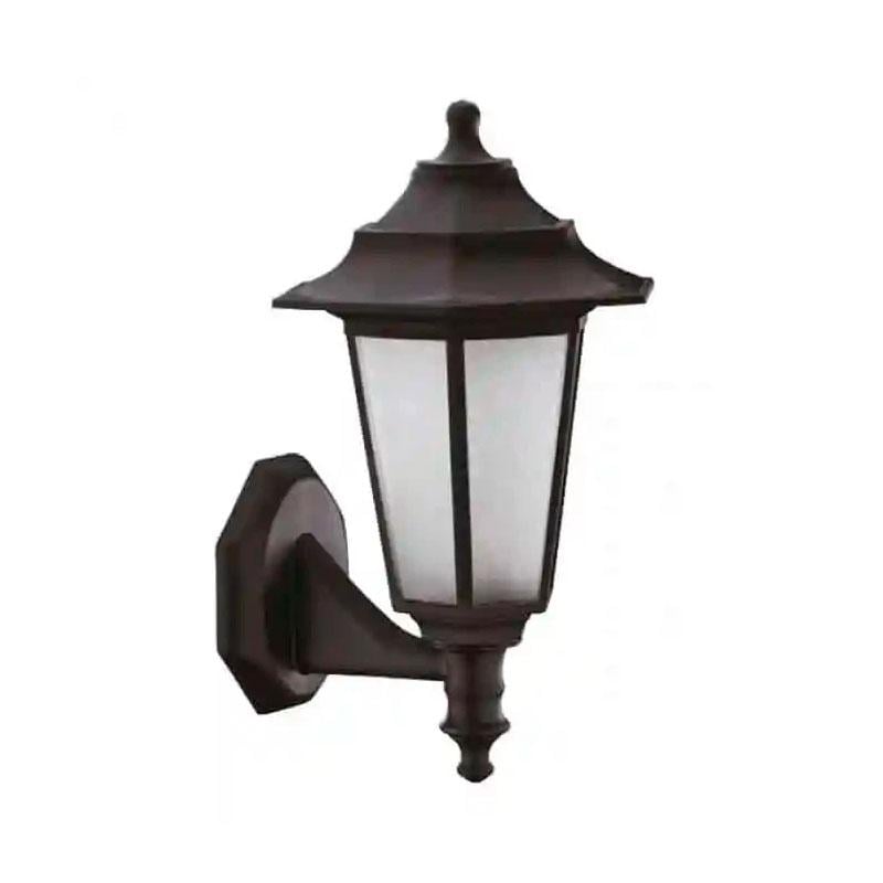 Садовий cвітильник фасадний BEGONYA-2 Е27 Чорний (400-010-117)