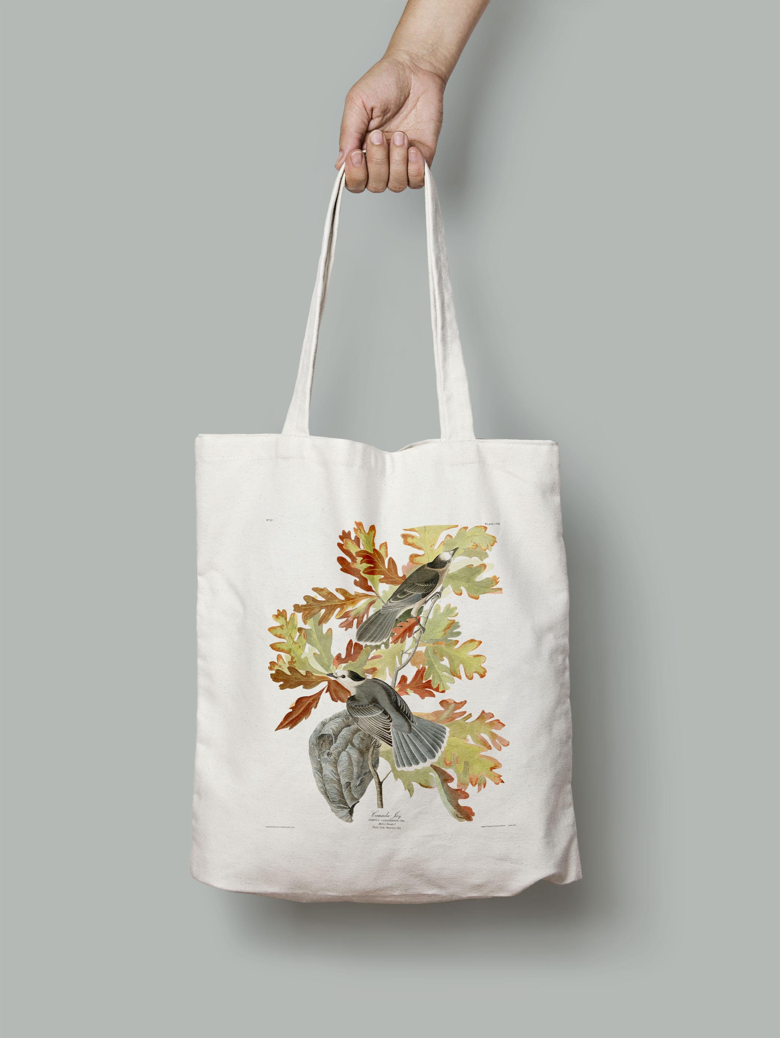 Эко-сумка Канадская сойка шопер (plate_107_canada_jay_final_Bag)