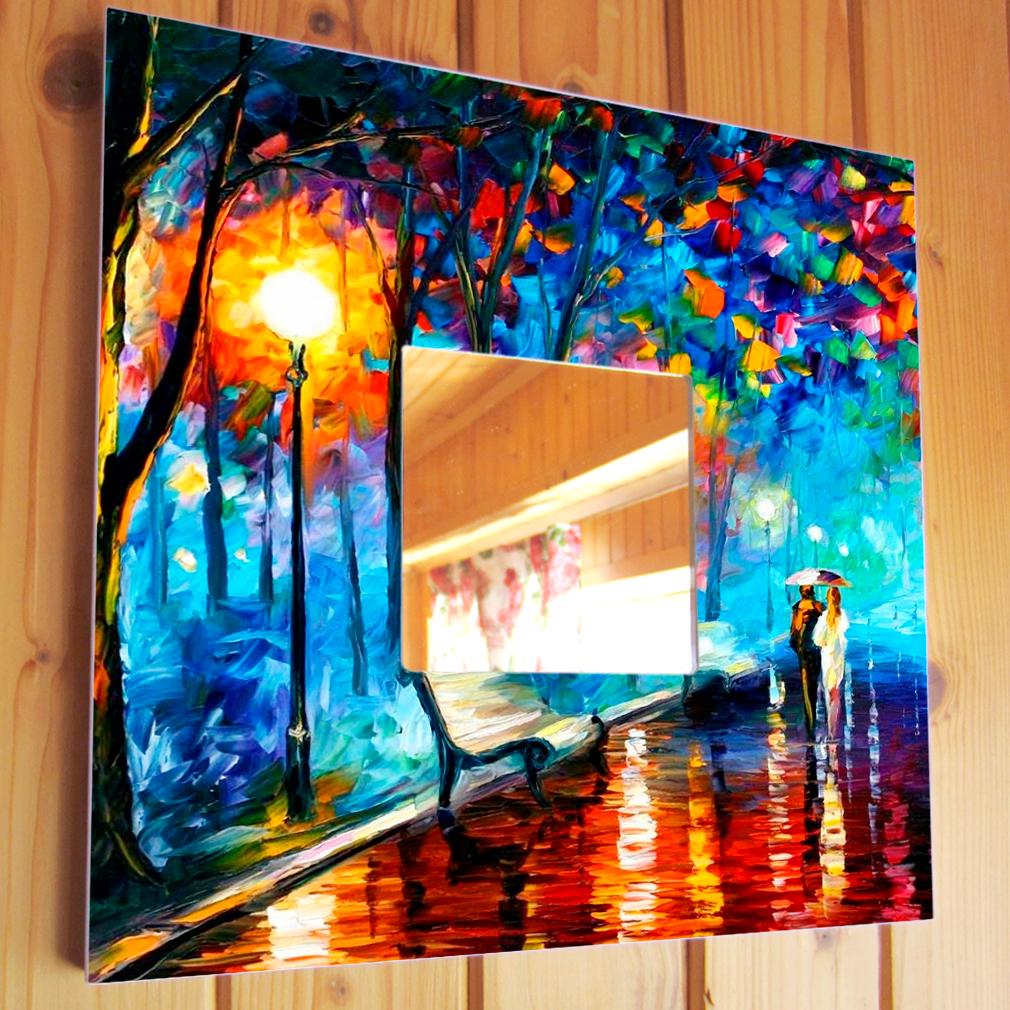 Зеркало декоративное Дождливый вечер 260х260 мм (M00298) Зеркало декоративное Дождливый вечер 260х260 мм (M00298)