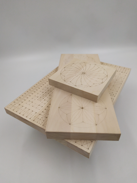 Дошка з липи для різьблення з кресленням 30х20x1,7 см (23463532) - фото 3