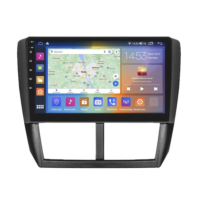 Автомагнитола штатная Lesko 4G/CarPlay/GPS/Wi-Fi для Subaru Impreza III 2007-2011 IPS 2/32Gb 9" (1788190083)
