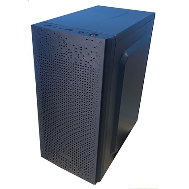 Корпус комп'ютерний Delux MK330 із блоком живлення 400 Вт Black (MK330-400-12F)