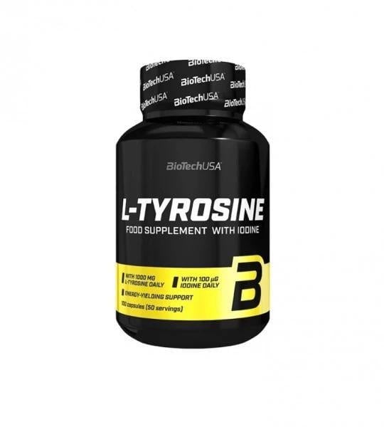 Добавка L-Тирозин Biotech L-Tyrosine 1000 мг 100 caps (31635)