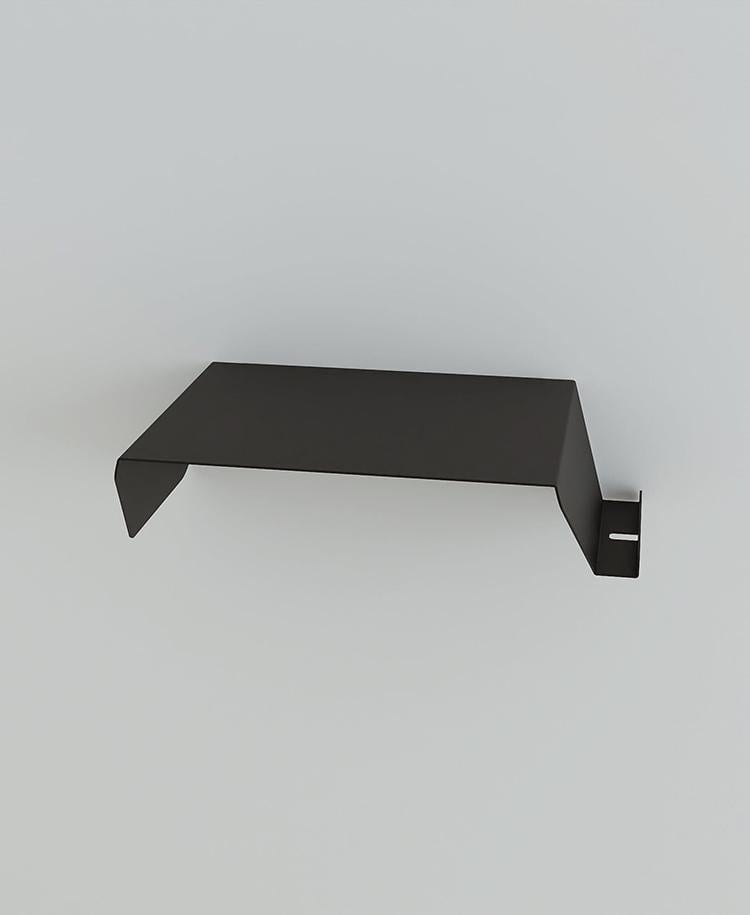 Полка-тумба прикроватная металлическая NC Home Vertex Черный (110400)