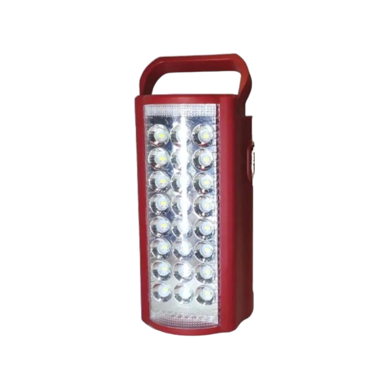 Фонарь переносной Gold silver Almina с функцией Power bank 6V 3 Ah Красный (2606L)