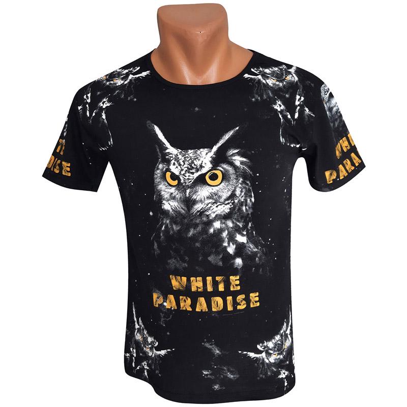 Футболка White Paradise L Черный (7162)