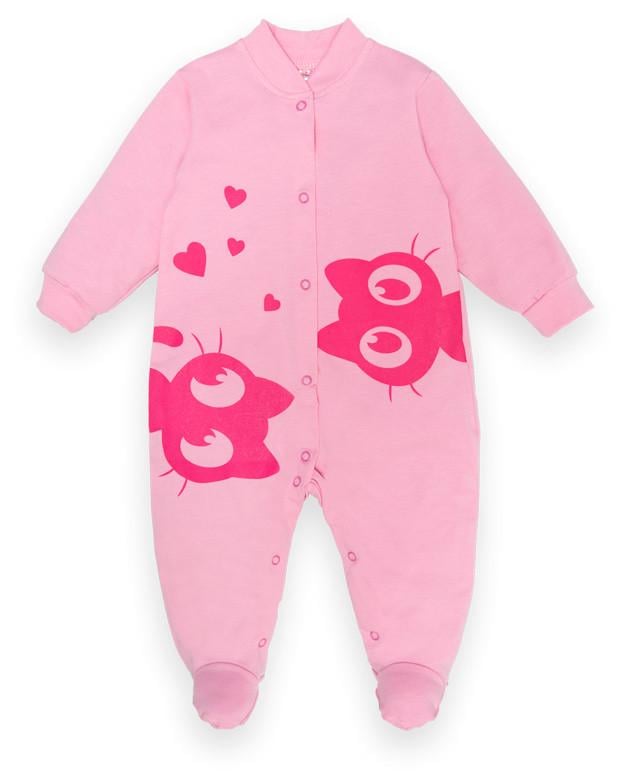 Комбинезон детский хлопковый для девочки Gabbi KB-22-2-13 74 см Розовый (13294) Комбинезон детский хлопковый для девочки Gabbi KB-22-2-13 74 см Розовый (13294)