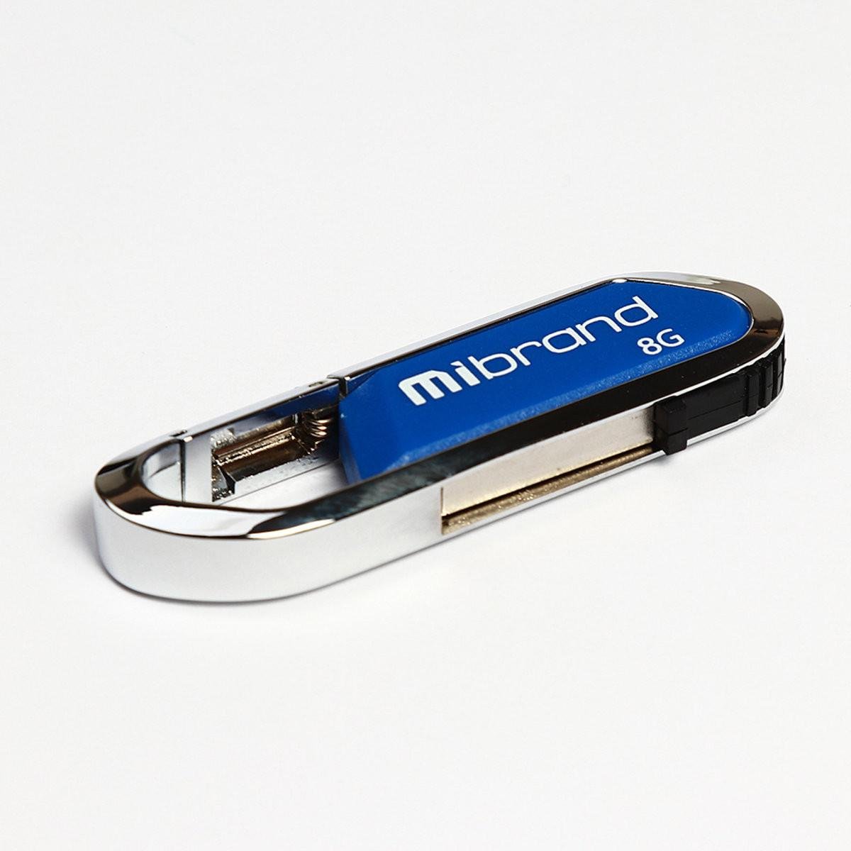 Flash Mibrand USB 2.0 Aligator 8Gb Blue (29caa1-15558) - фото 1