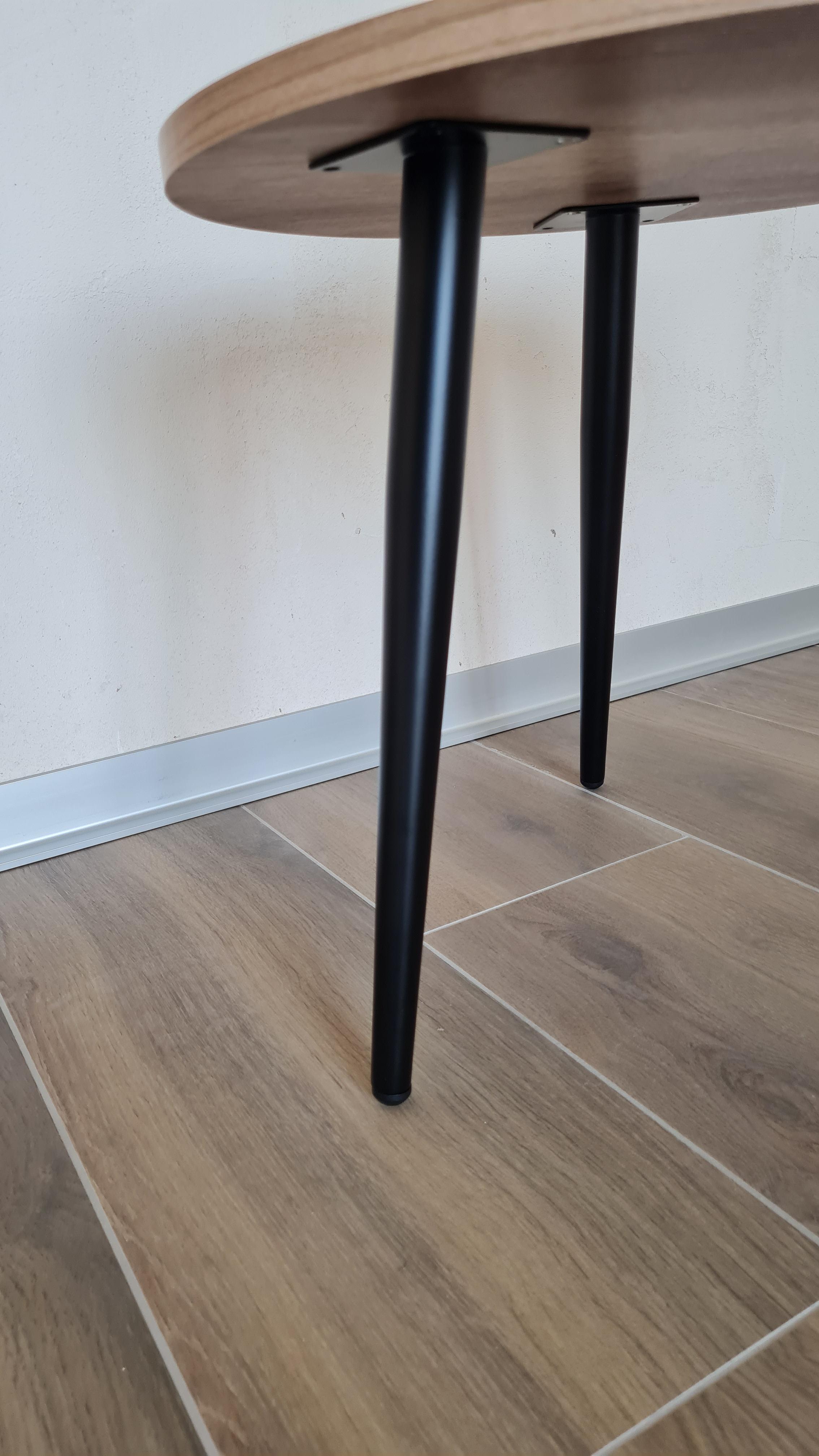 Журнальний столик Olar Round 600х430 мм Дуб Натуральний (51113) - фото 6