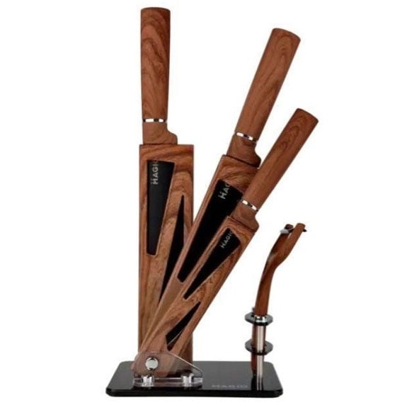 Ножі кухонні Magio MG-1095 поварські 5 пр. (17710771) - фото 2 Ножі кухонні Magio MG-1095 поварські 5 пр. (17710771) - фото 2