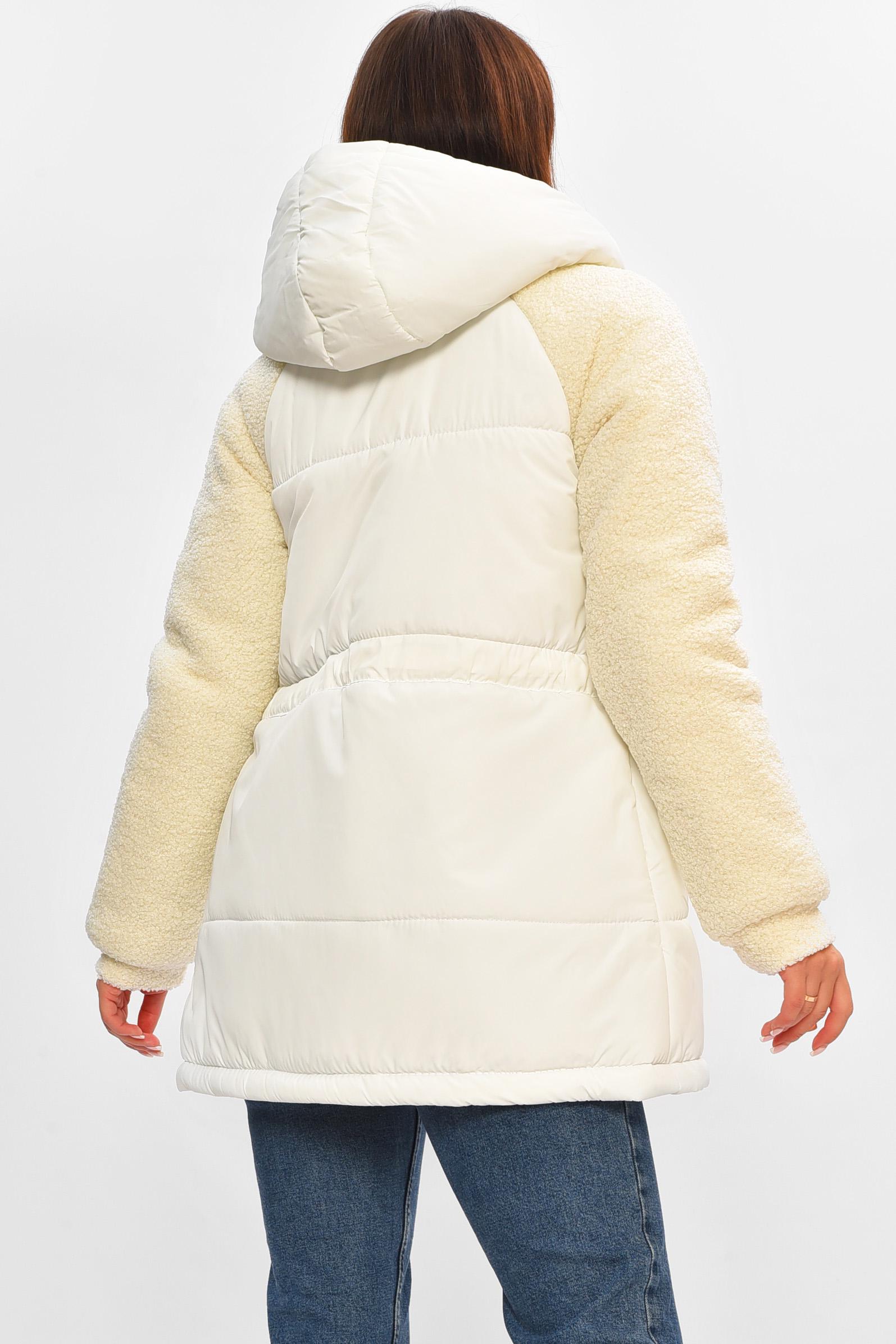 Куртка жіноча демісезонна S-M Білий (207192) - фото 3 Куртка жіноча демісезонна S-M Білий (207192) - фото 3