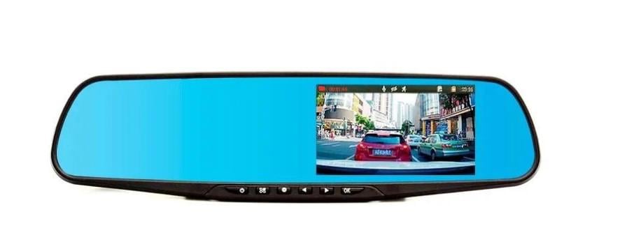 Відеореєстратор-дзеркало автомобільний Vehicle Blackbox DVR 1433 (av010)