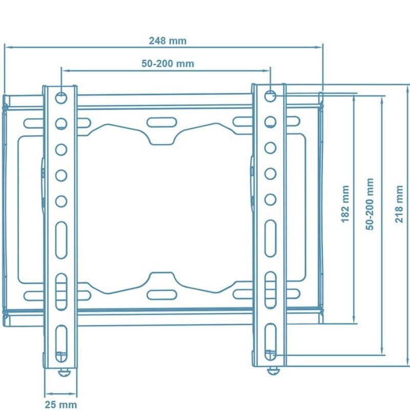 Кріплення для телевізора Walfix TV-10B настінне 15-42" (tf1282) - фото 3 Кріплення для телевізора Walfix TV-10B настінне 15-42" (tf1282) - фото 3