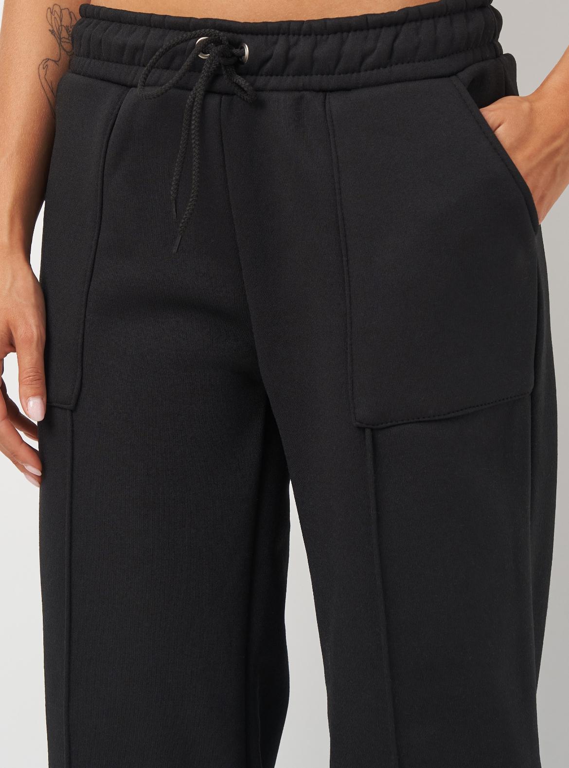 Спортивні штани жіночі Еллі теплі р. 56 Чорний (2288073199) - фото 4 Спортивні штани жіночі Еллі теплі р. 56 Чорний (2288073199) - фото 4