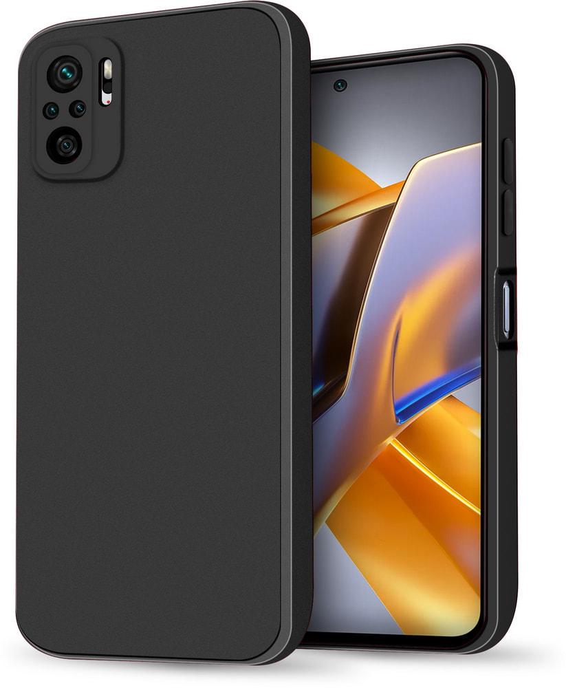 Силиконовый чехол HardCorner Xiaomi Poco M5s (с микрофиброй) Black (34849-2B) Силиконовый чехол HardCorner Xiaomi Poco M5s (с микрофиброй) Black (34849-2B)
