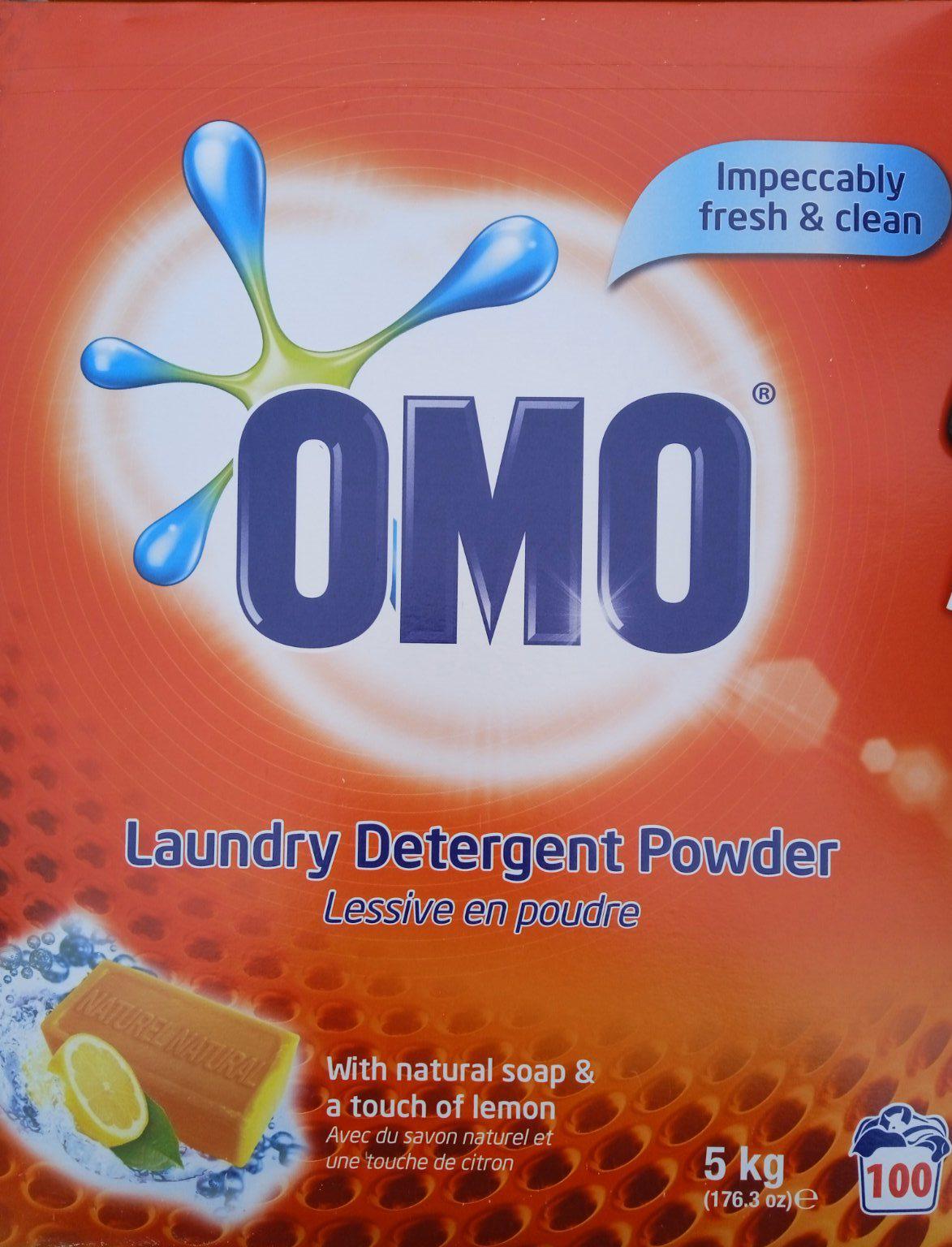 ᐉ Стиральный порошок ОМО Laundry Detergent Powder 100 циклов стирки 5 кг