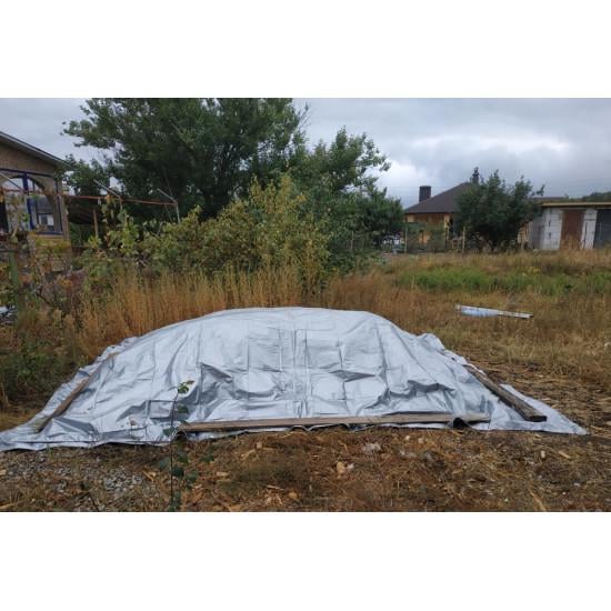 Тент PLANDEKA Wimar защитный тарпаулин 110 г/м² 8х12 м - фото 3