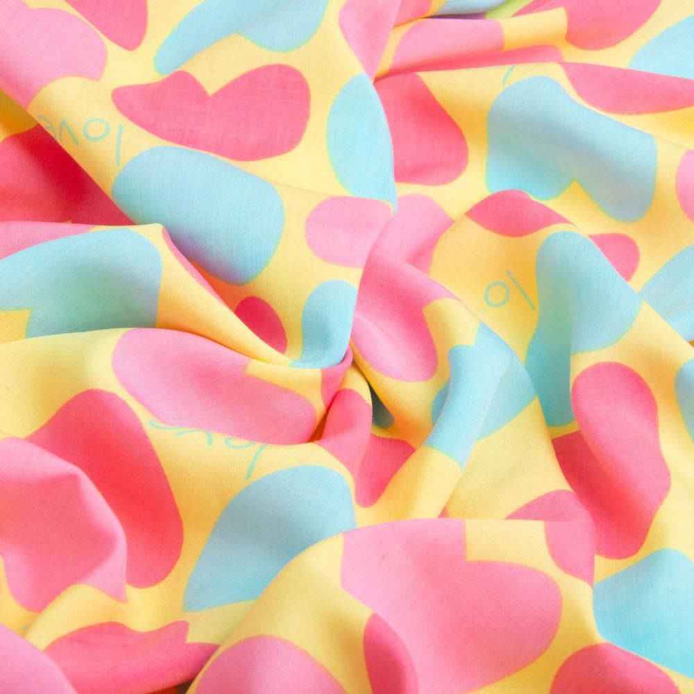 Ткань платяная штапель вискоза LOVE 90 г/м2 145 см (26617)