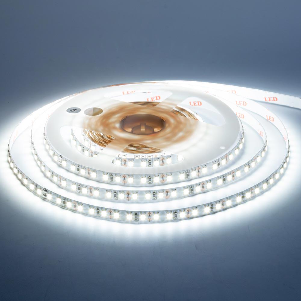 Светодиодная лента AVT SMD3528 12 V 120 Led/м IP20 5 м Белый холодный
