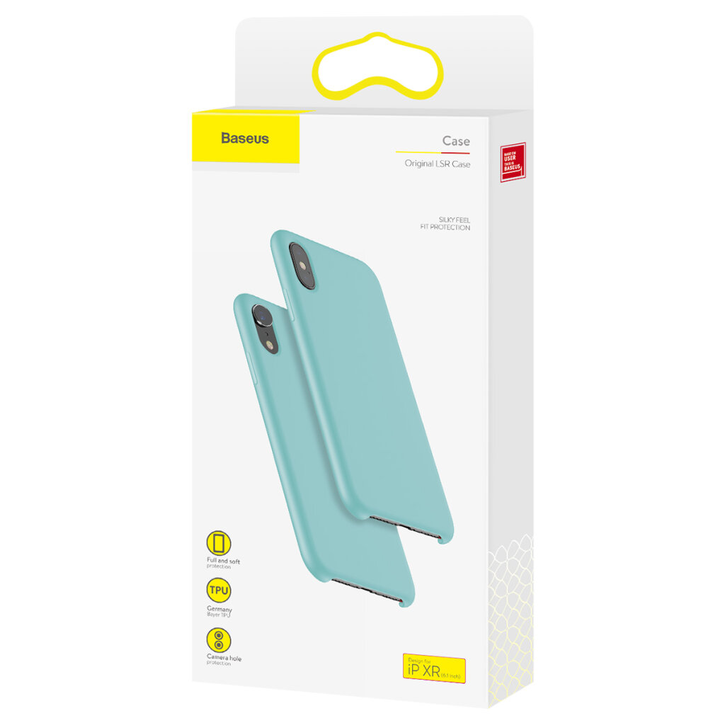 Чехол для телефона Baseus LSR iPhone XR Tiffany (WIAPIPH61-ASL03) - фото 4