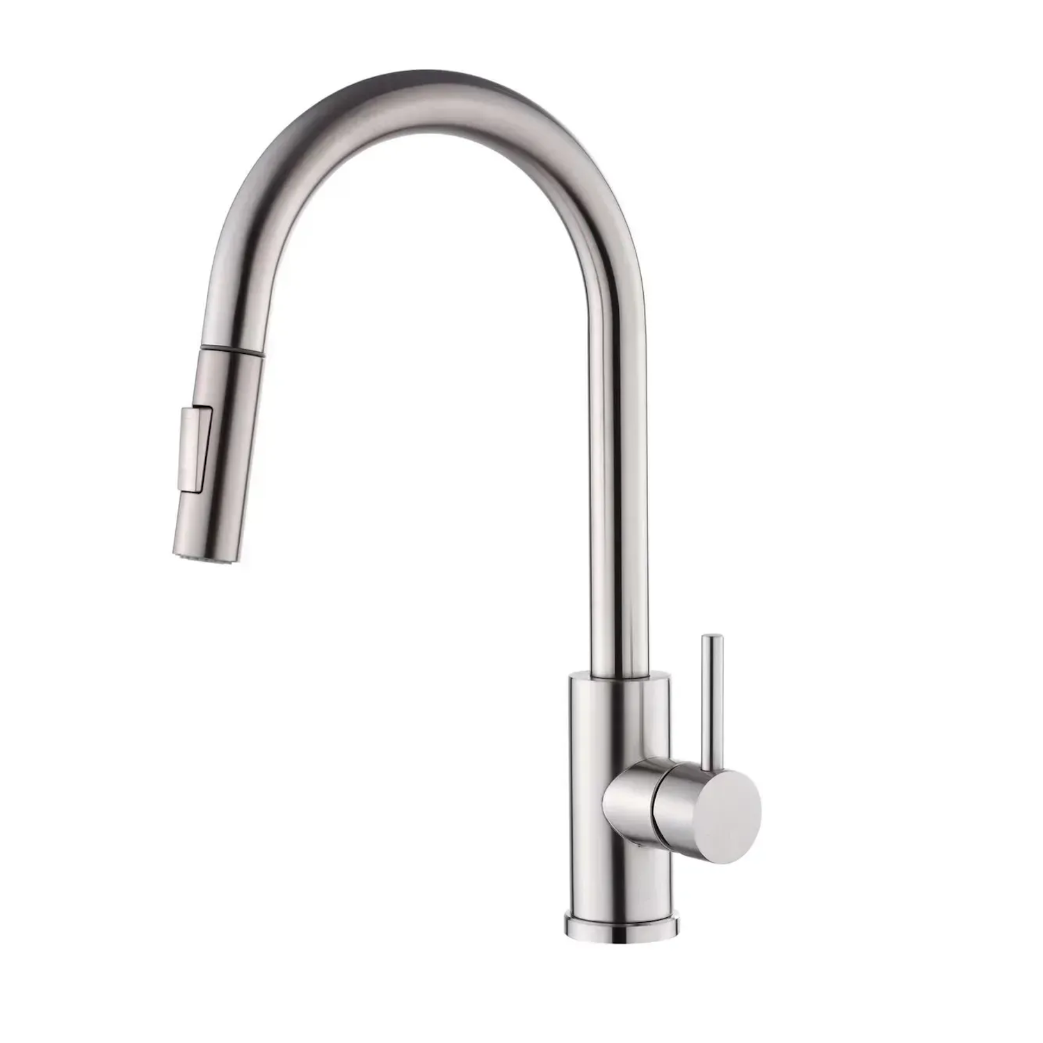 Змішувач для кухні VBI Flusso одноважільний Нікель (VBI-055000NI)