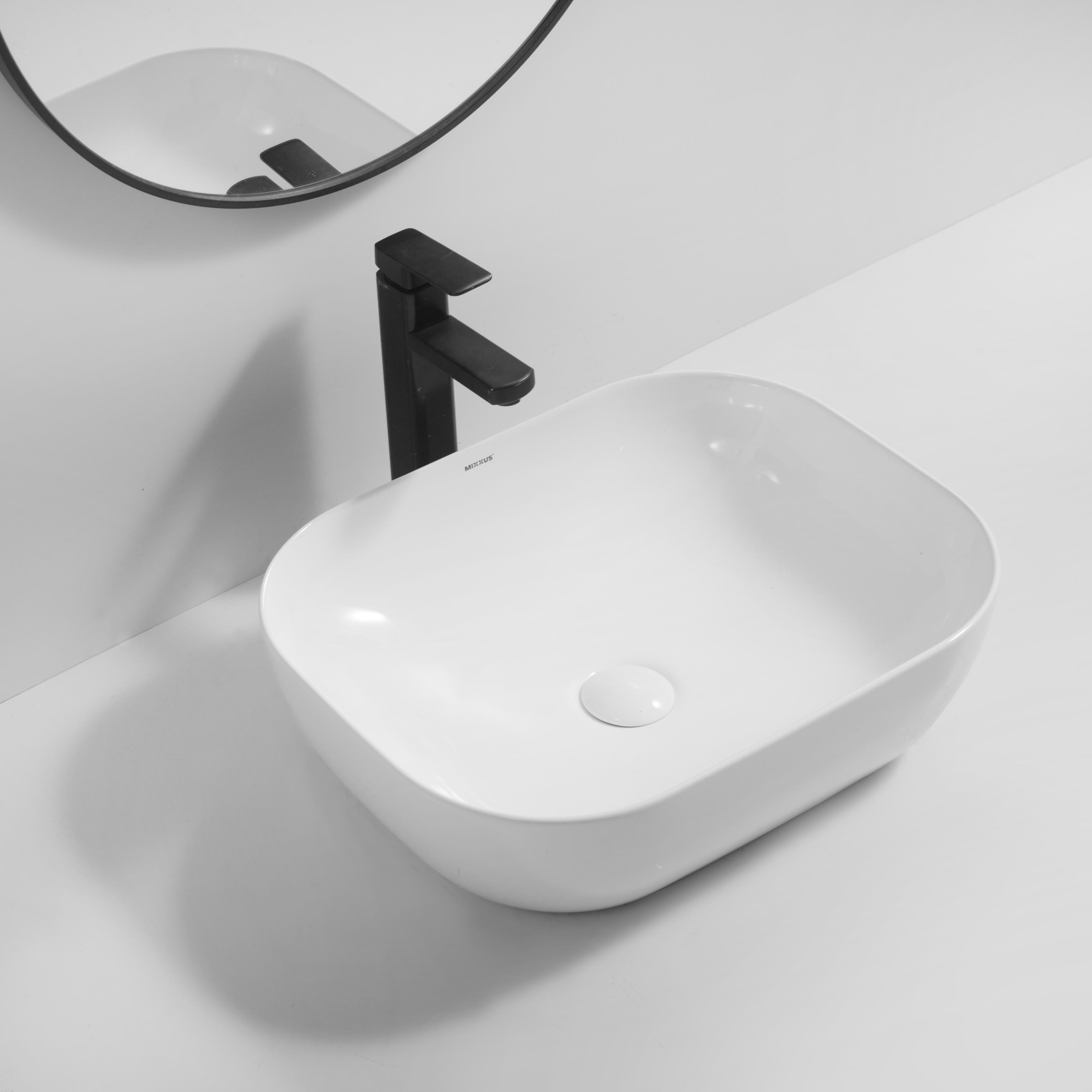 Раковина накладна MIXXUS PREMIUM DIVERSE-0107 505х405х140 мм (MP6550) - фото 3 Раковина накладна MIXXUS PREMIUM DIVERSE-0107 505х405х140 мм (MP6550) - фото 3