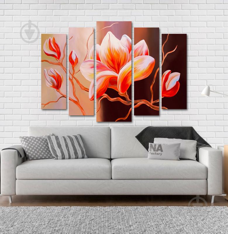 Модульна картина Poster-land Абстракція Квіти Art-147_5
