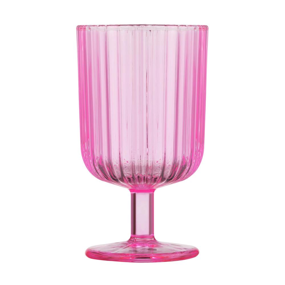Набір келихів Ardesto AR2630GPN 300 мл 2 шт. Рожевий (123503) - фото 3