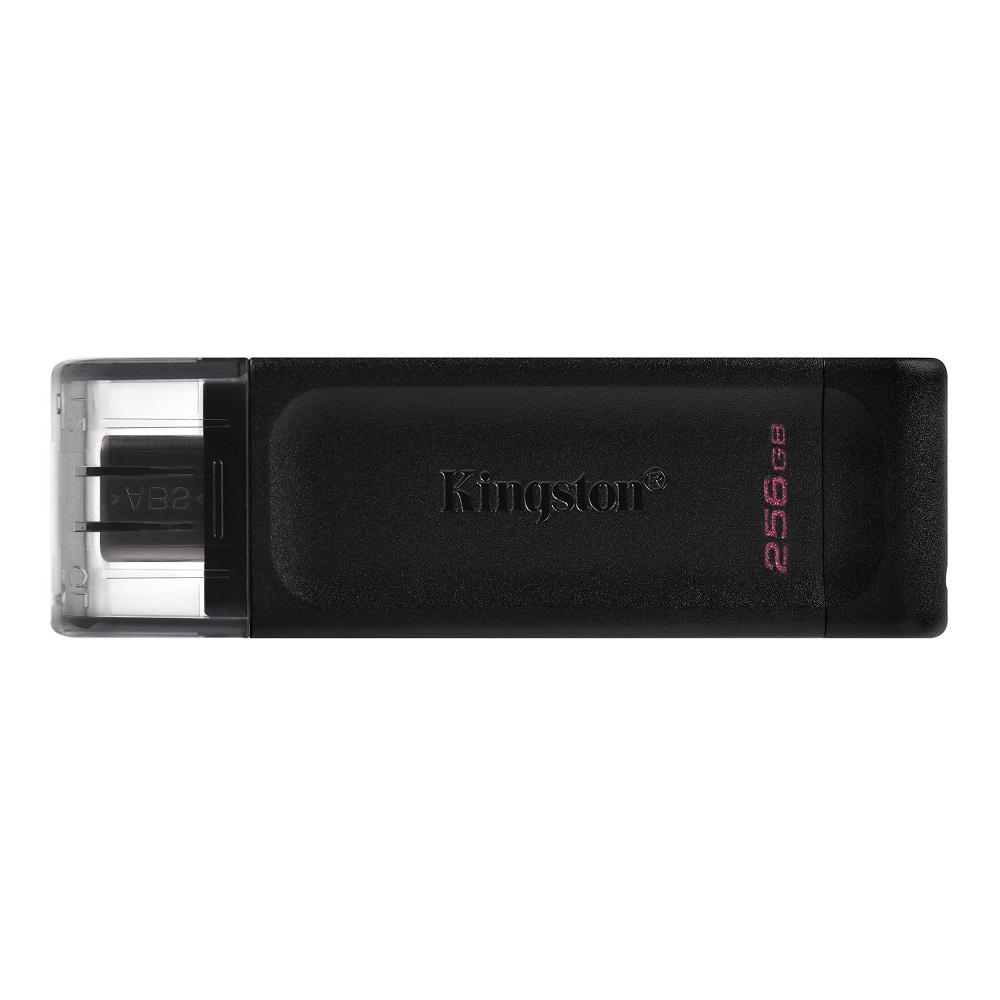Флэш-накопитель Kingston USB 3.2 DT 70 256 Гб Type-C (35370416) Флэш-накопитель Kingston USB 3.2 DT 70 256 Гб Type-C (35370416)