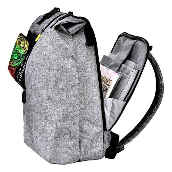 Рюкзак RunMi 90 Outdoor Leisure Shoulder Bag Gray (30948) - фото 3