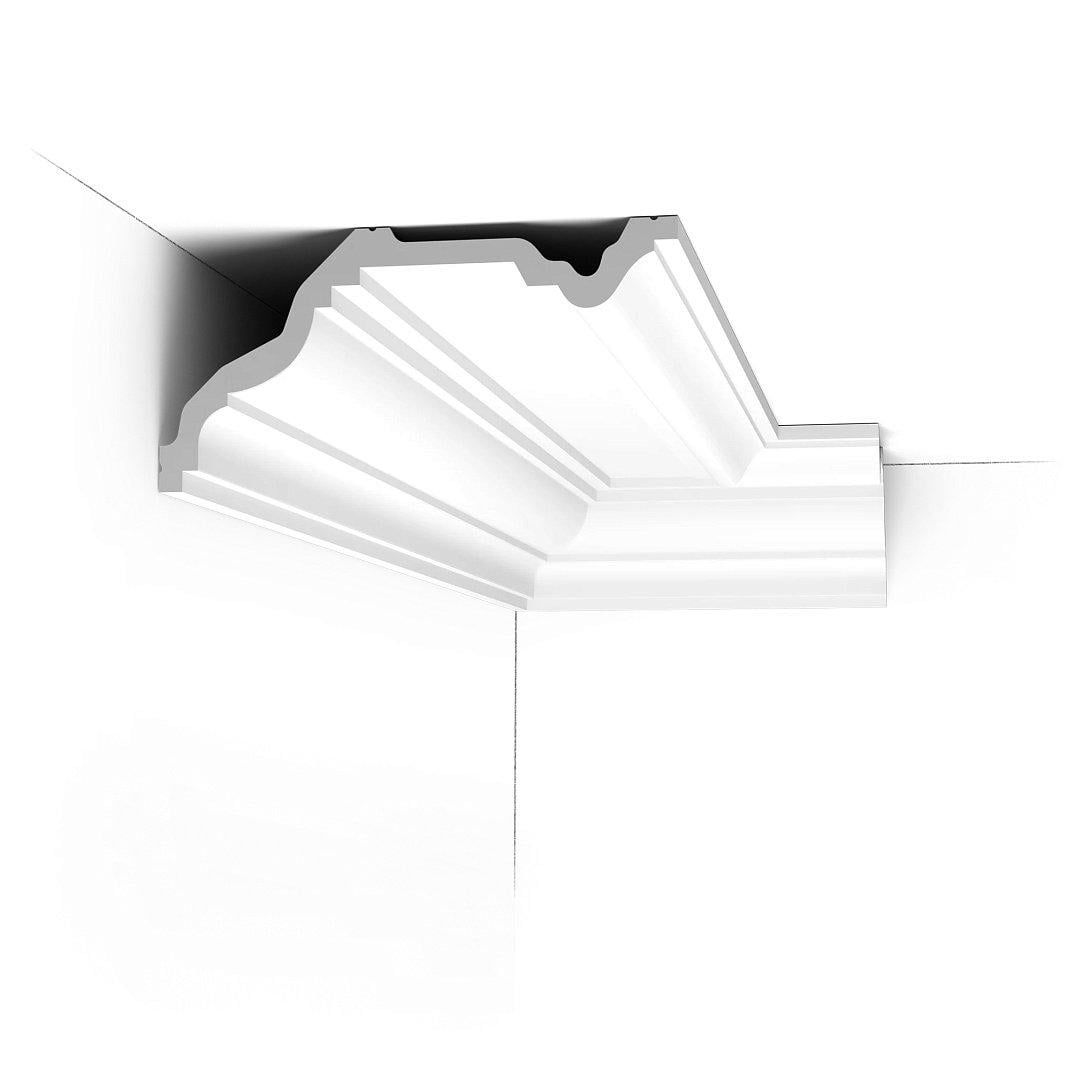 Карниз полиуретановый жесткий Orac Decor C332 114x230x2000 мм (28923481)