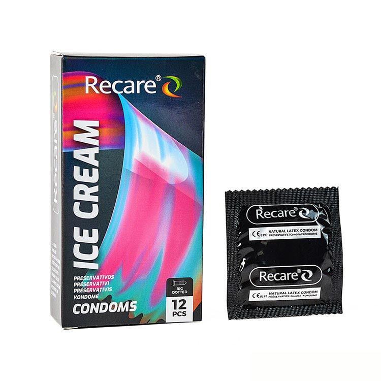 Презервативи Holographic Recare Ice Cream Big Dotted Condoms з пухирцями морозиво 12 шт. (SX3338) Презервативи Holographic Recare Ice Cream Big Dotted Condoms з пухирцями морозиво 12 шт. (SX3338)